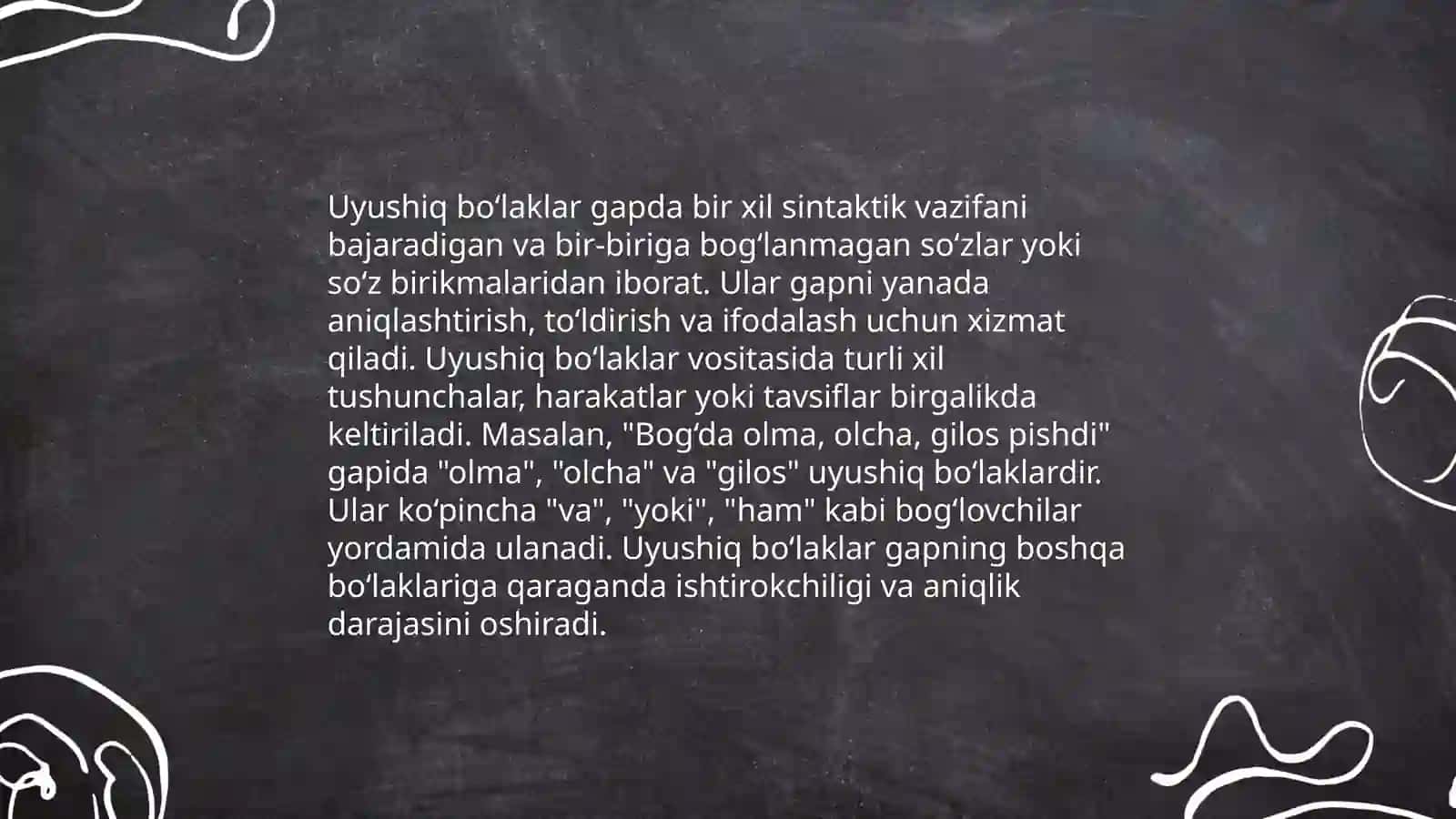 Uyushiq bòlaklarning uslubiy xususiyatlari 4