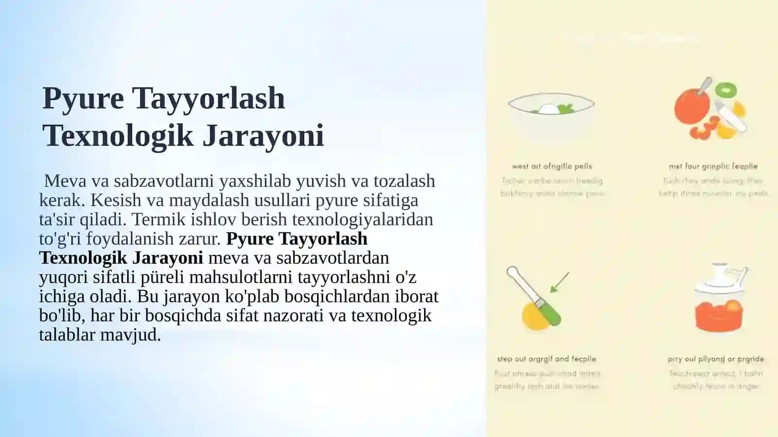 Mevavasabzavotlardanpyureishlabchiqarishtexnologiyasi 4