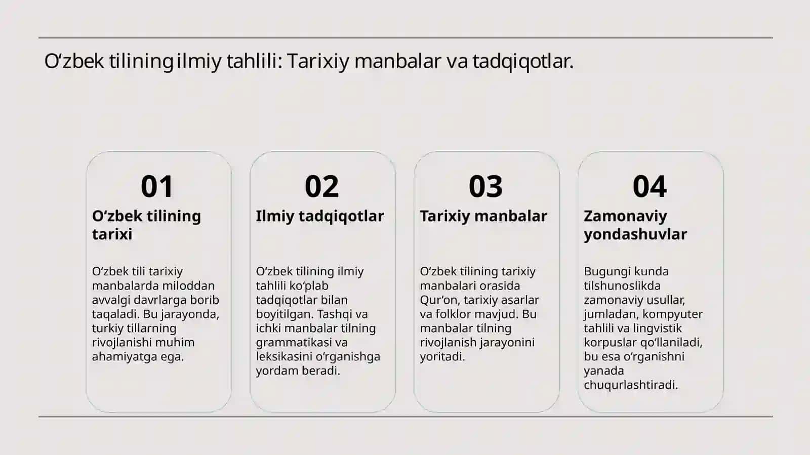 Oʻzbekistonda til ilmining rivojlanishi 4