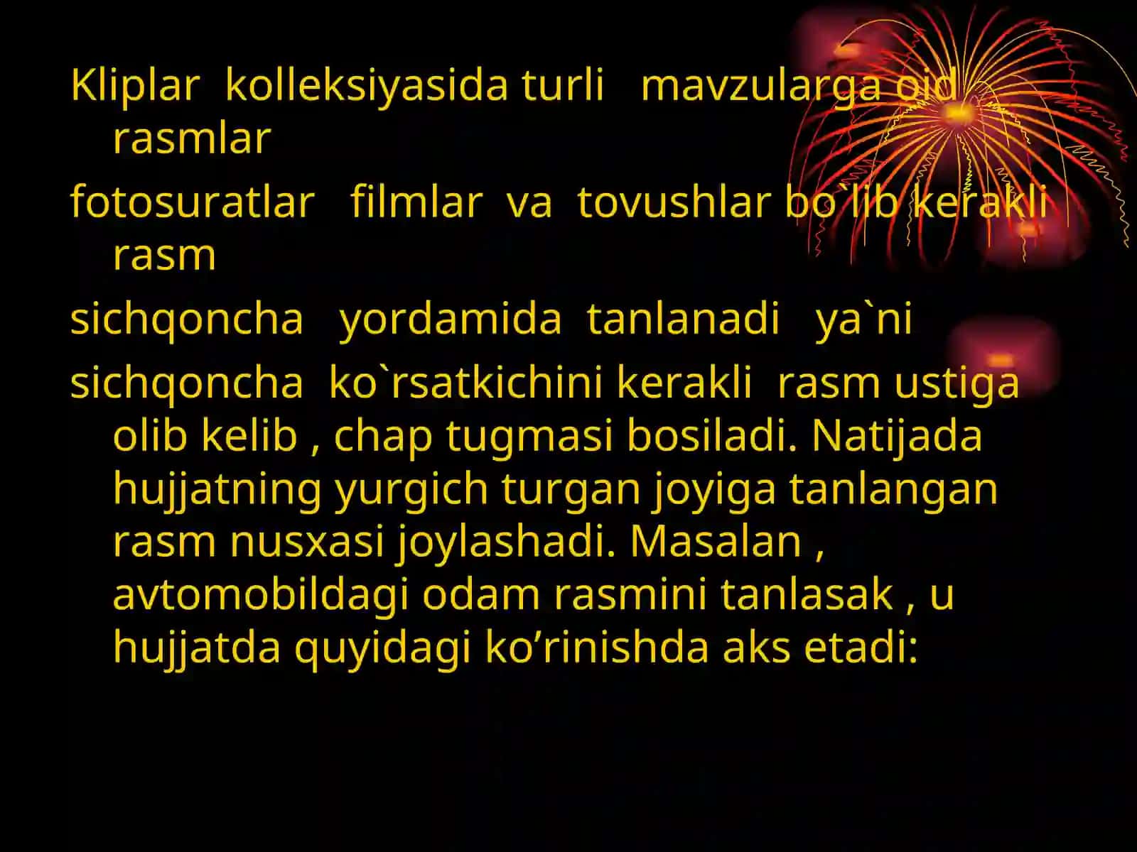 Rasmlar bilan ishlash 4