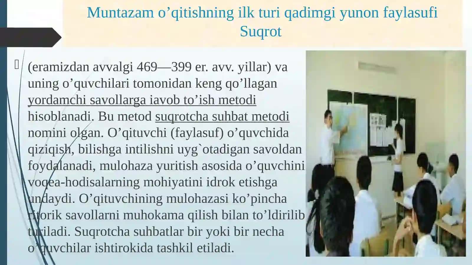 Pedagogika-ijtimoiy fan sifatida.Ta’limning tashkiliy shakllari va metodlari.Pedagogik g’oyalarning rivojlanish bosqichlari 4