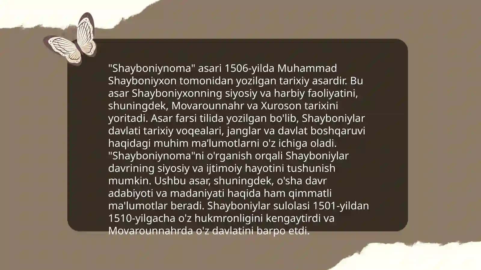 Shayboniynoma 4