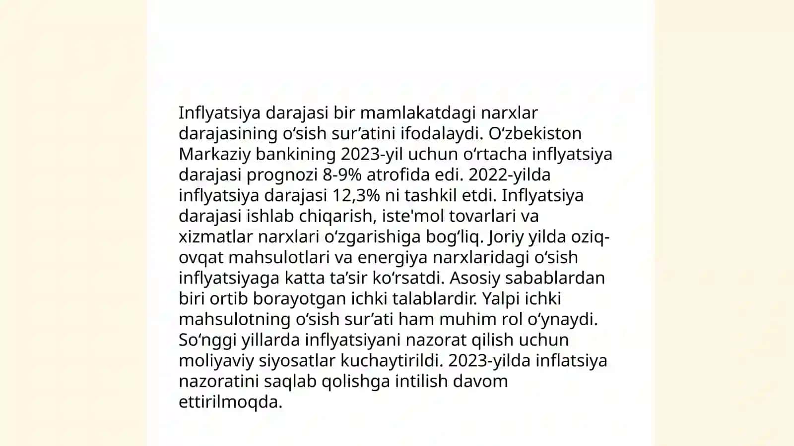 Valyutalar xarid qilish qobilyati ko'rsatkichlari 4