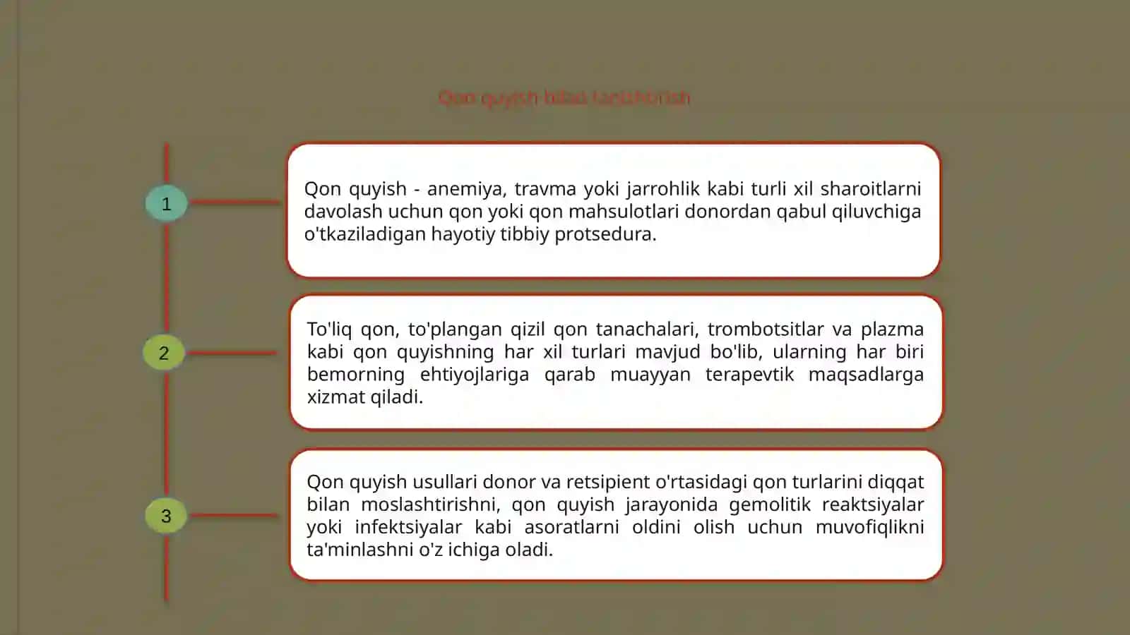 Qon quyish usullari 4