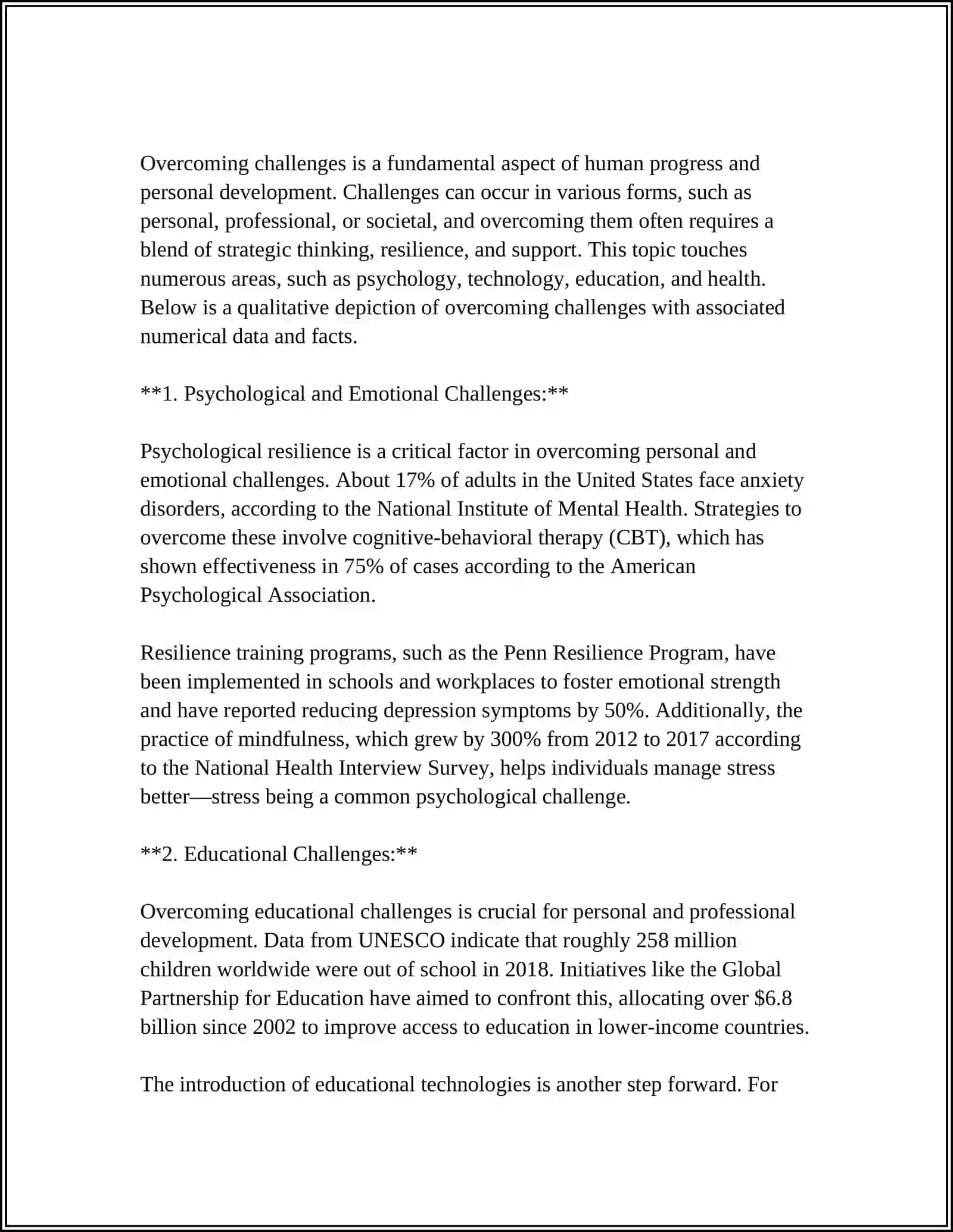 NARRATIVE PARAGRAPHS 4