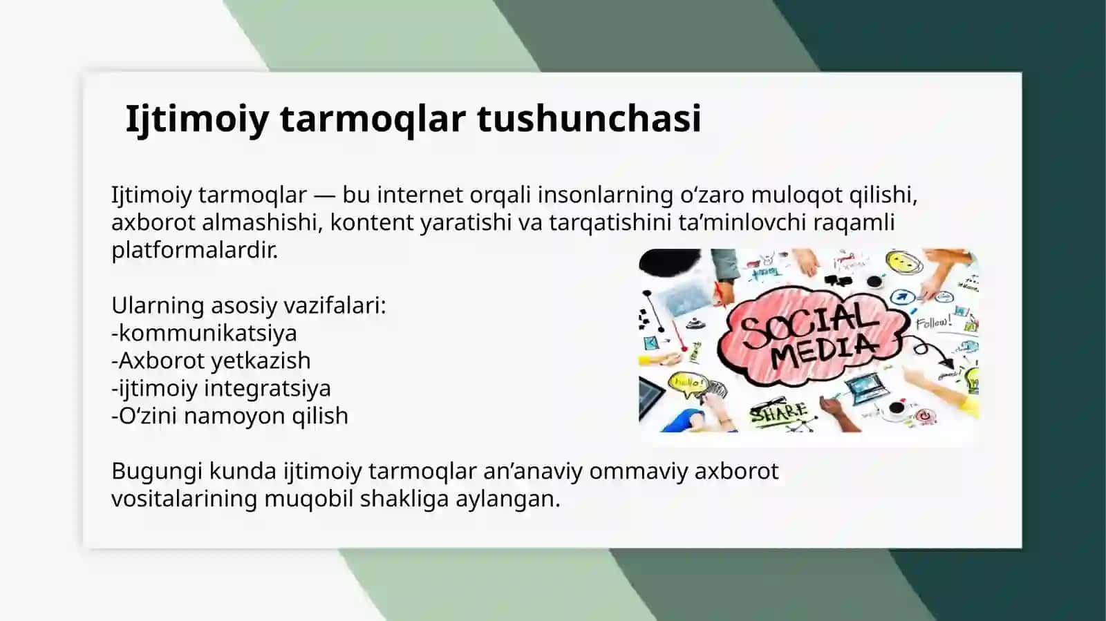 Ijtimoiy tarmoqlar yoshlar uchun foydali 4