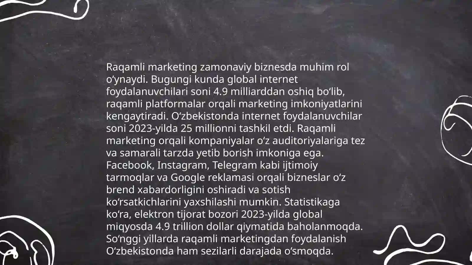 Zamonaviy marketing tushunchasi va hozirgi glaballashuv jarayonidagi ahamiyati 4