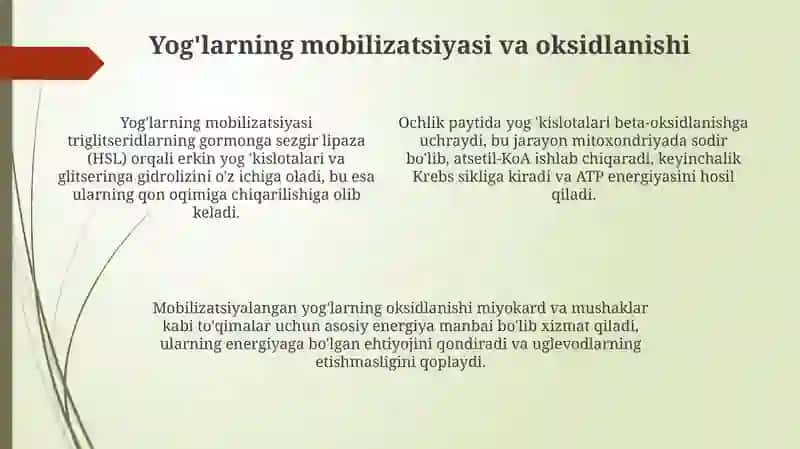 Ochlikdagi metabolik moslashuv va gormonal regulyatsiya 4