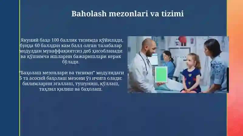 Bolalar kasalliklar propidevtilasi moduliga kirish modulning maqsad va vazifalari 4