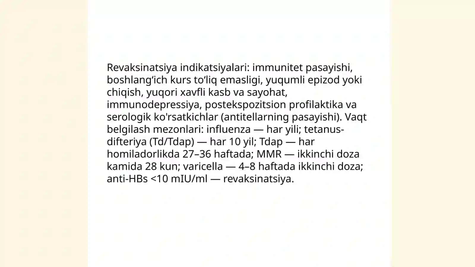 Vaksinatsiya va revaksinatsiya 4