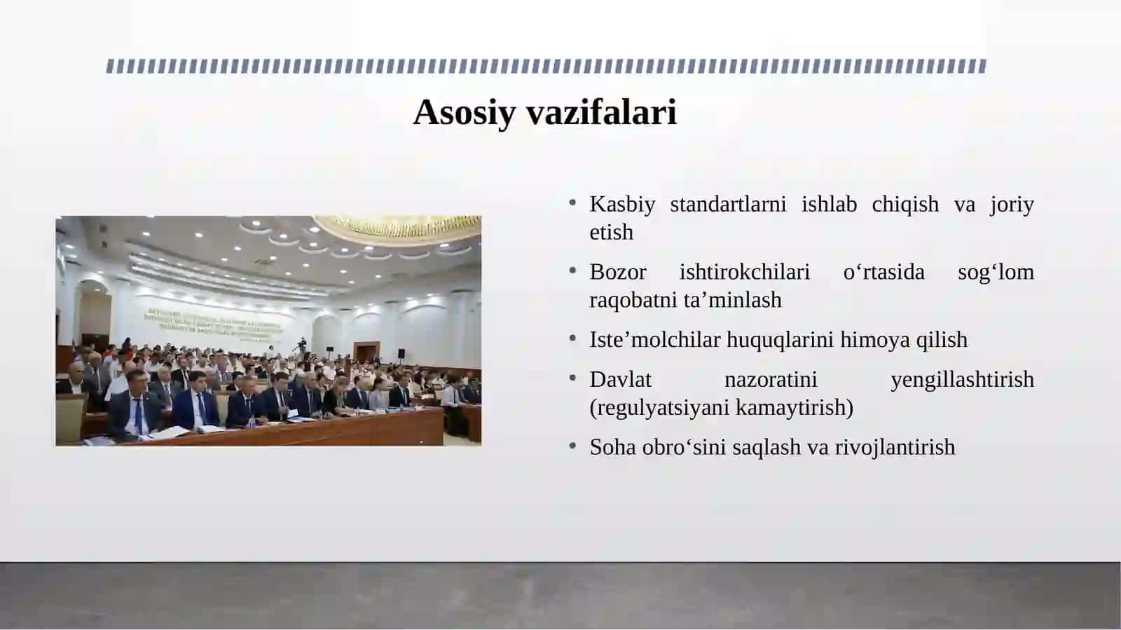 O‘ZINI O‘ZI MUVOFIQLASHTURUVCHI INSTITUTLAR FAOLIYATI 4