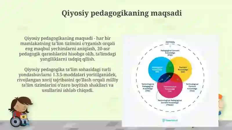 Qiyosiy pedagogika fanining predmeti va vazifalari 4