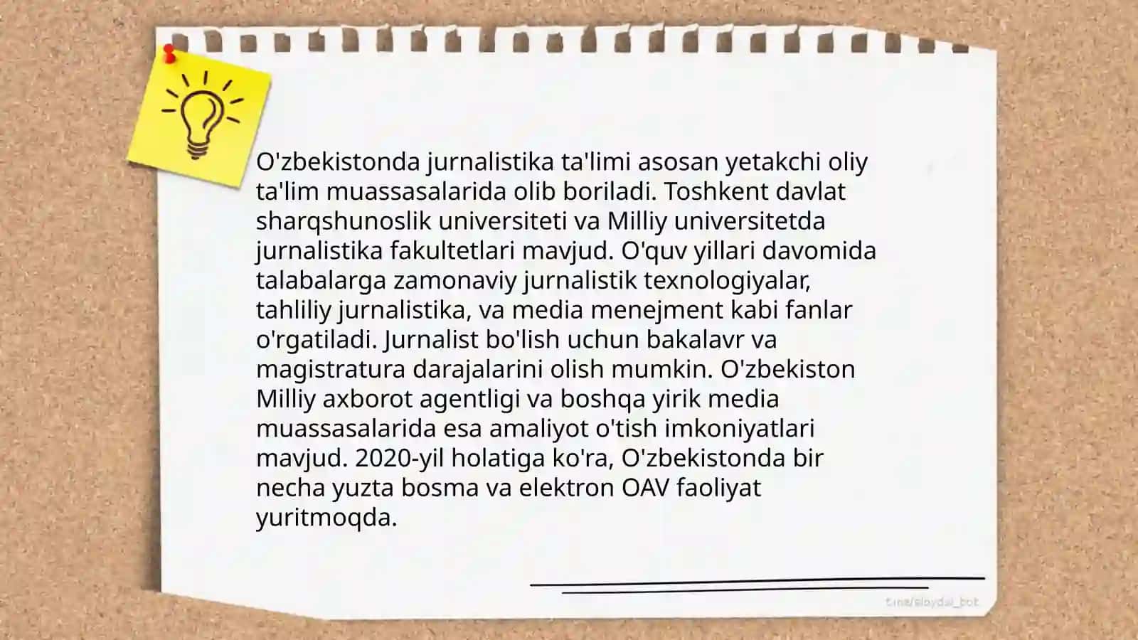 Jurnalistikaning kelib chiqishi Baqoyev Ortiqali 4