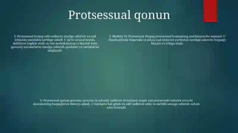 Moddiy Va Protsessual Huquq 4