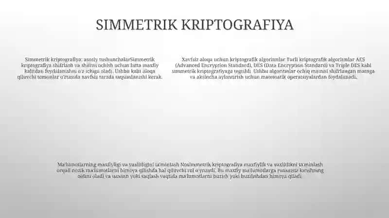 Kriptografik Axborot Xavfsizligi Usullarini Qõllash 4