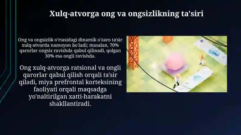 Xulq atvorning psixofziolagik taraqqiyoti 4