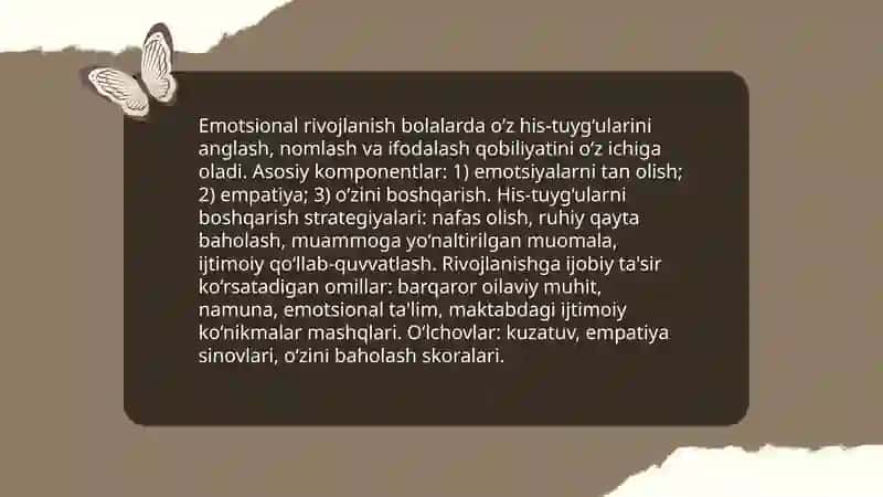 Shaxsning psixologik rivojlanishi va uning bosqichlari 4