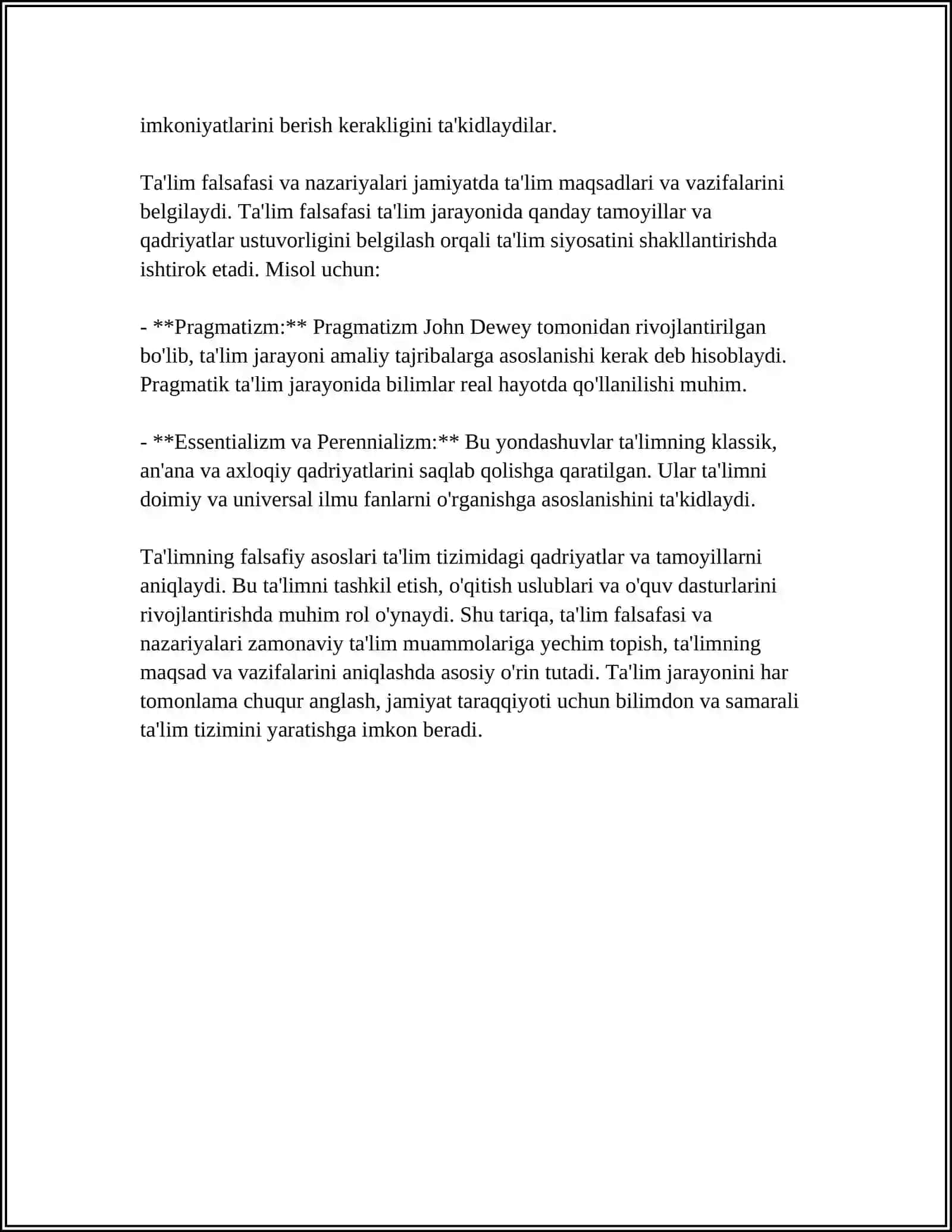 DIDAKTIKA PEDAGOGIK TAʼLIM NAZARIYASI SIFATIDA 4