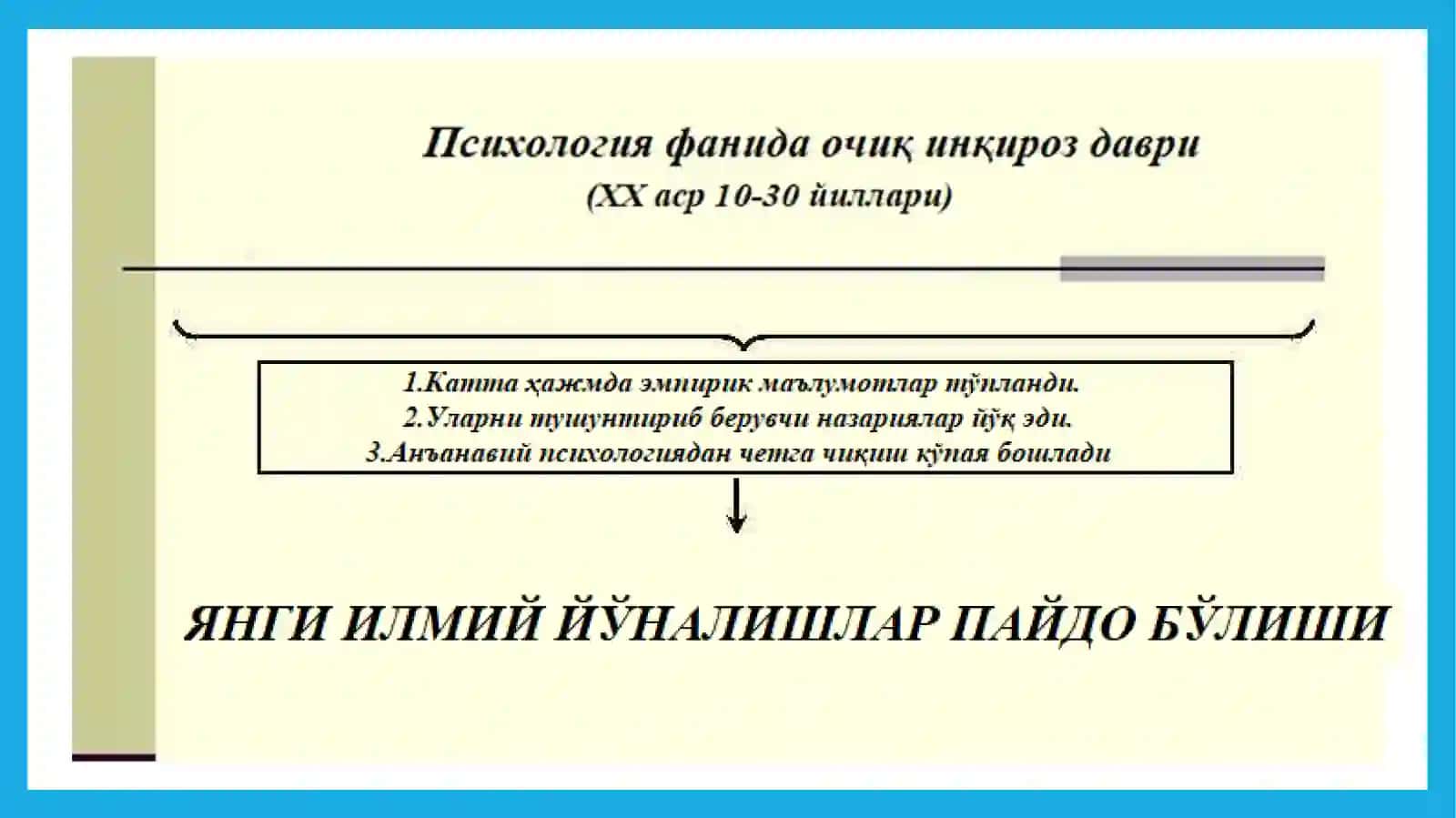 ПСИХОЛОГИЯ ФАНИДА УМУМИЙ МЕТОДОЛОГИК АСОС МУАММОСИ 4