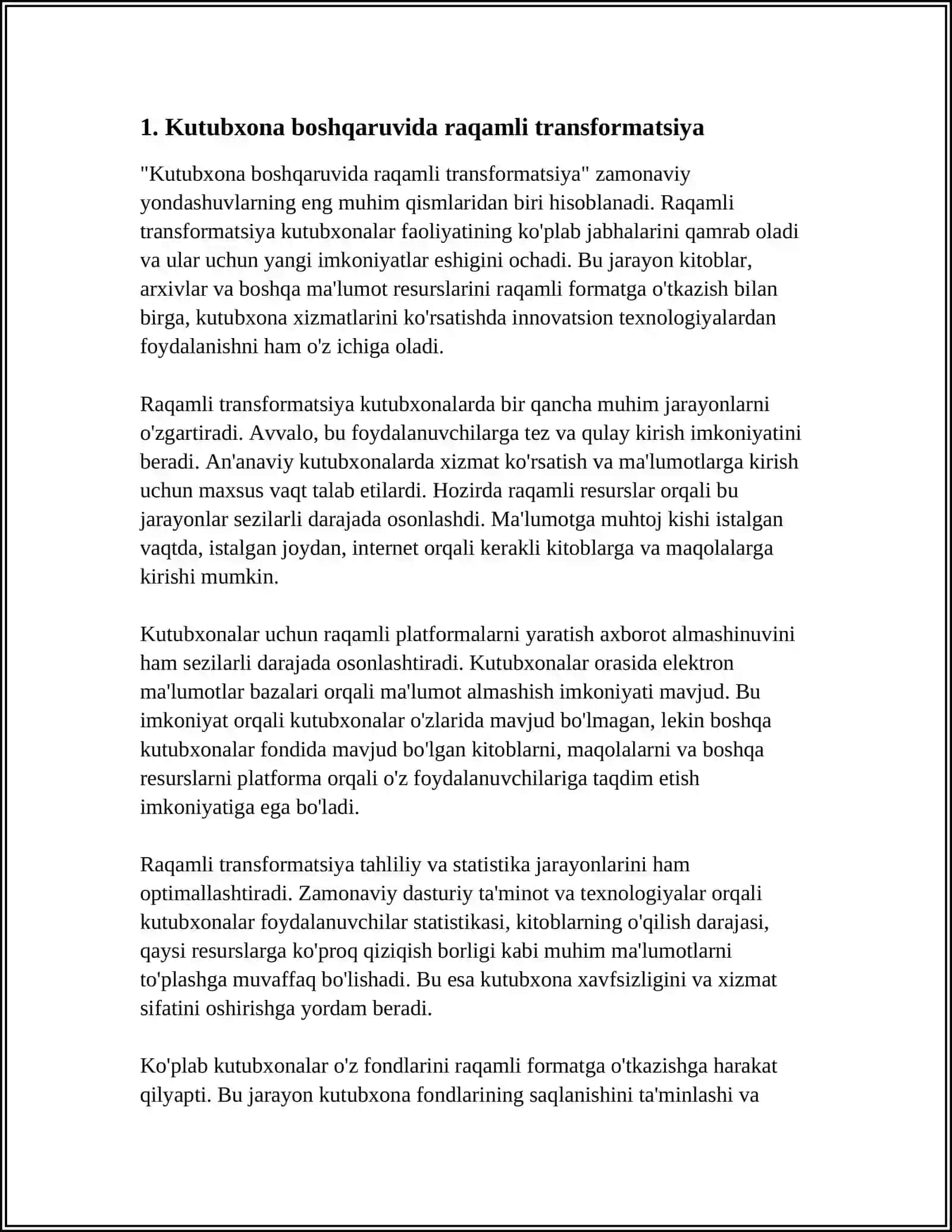 KUTUBXONA BOSHQARUVIDA ZAMONAVIY YONDASHUVLAR 4