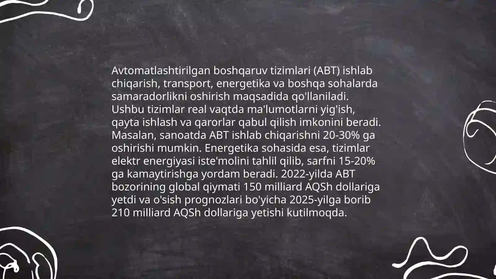 Ishlab chiqarish jarayonlarini modellashtirish avtomatlashtirish va optimallashtirish 4