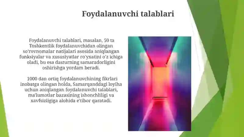 No-funktsional talablar 4