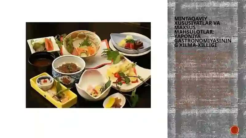YAPONIYA DAVLATINING GASTRONOMIYASI RIVOJLANISH BOSQICHLARI TAHLILI 4