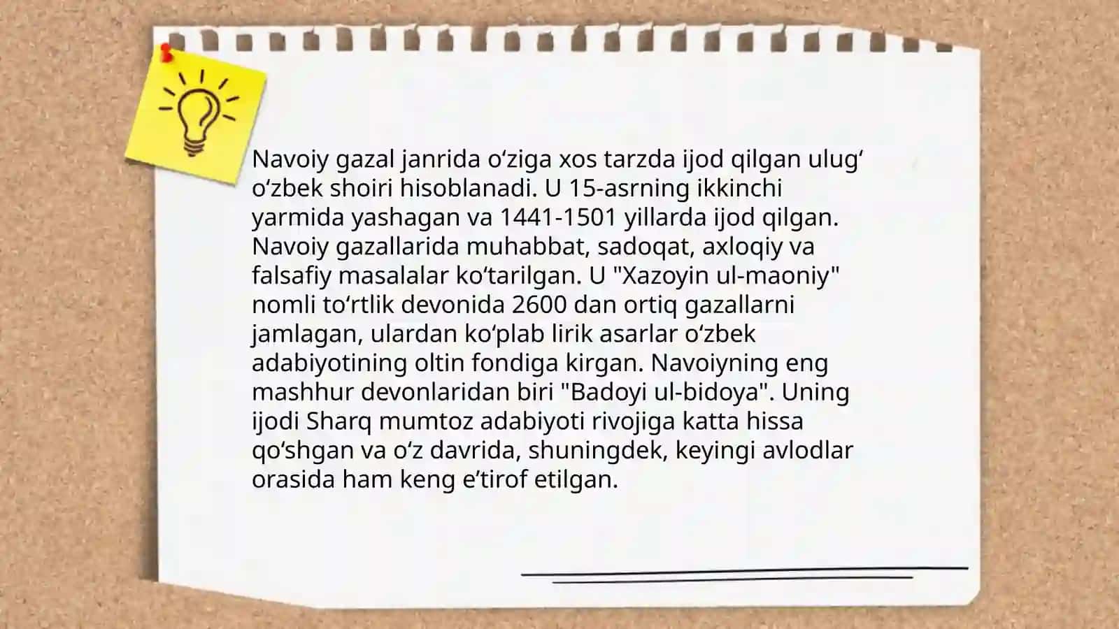 Navoiy she'riyati va janrlar poetikasi 4