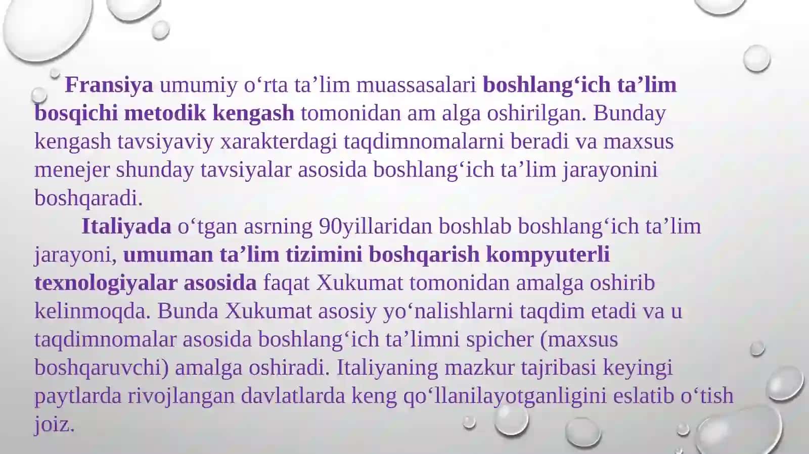 BOSHLANG‘ICH TA’LIM BOSHQARUVINING XORIJIY AN’ANALARI 4