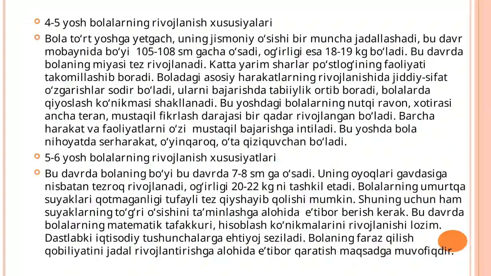 Maktabgacha Ta'limda Yosh Davrlar 4