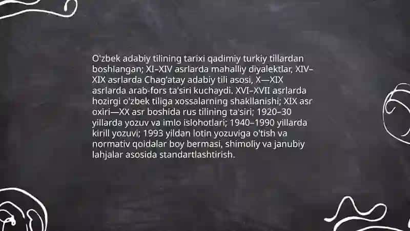 Milliy til va Adabiy til 4