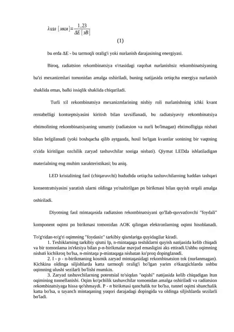 Yarim o'tkazgichli optoelektron qurilmalar 4