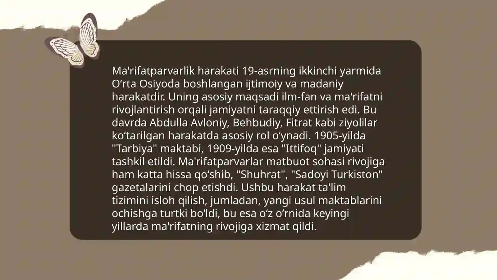 Yangi O’zbekistonbda amalga oshirilayotgan ma’naviy o’zgarishlar 4