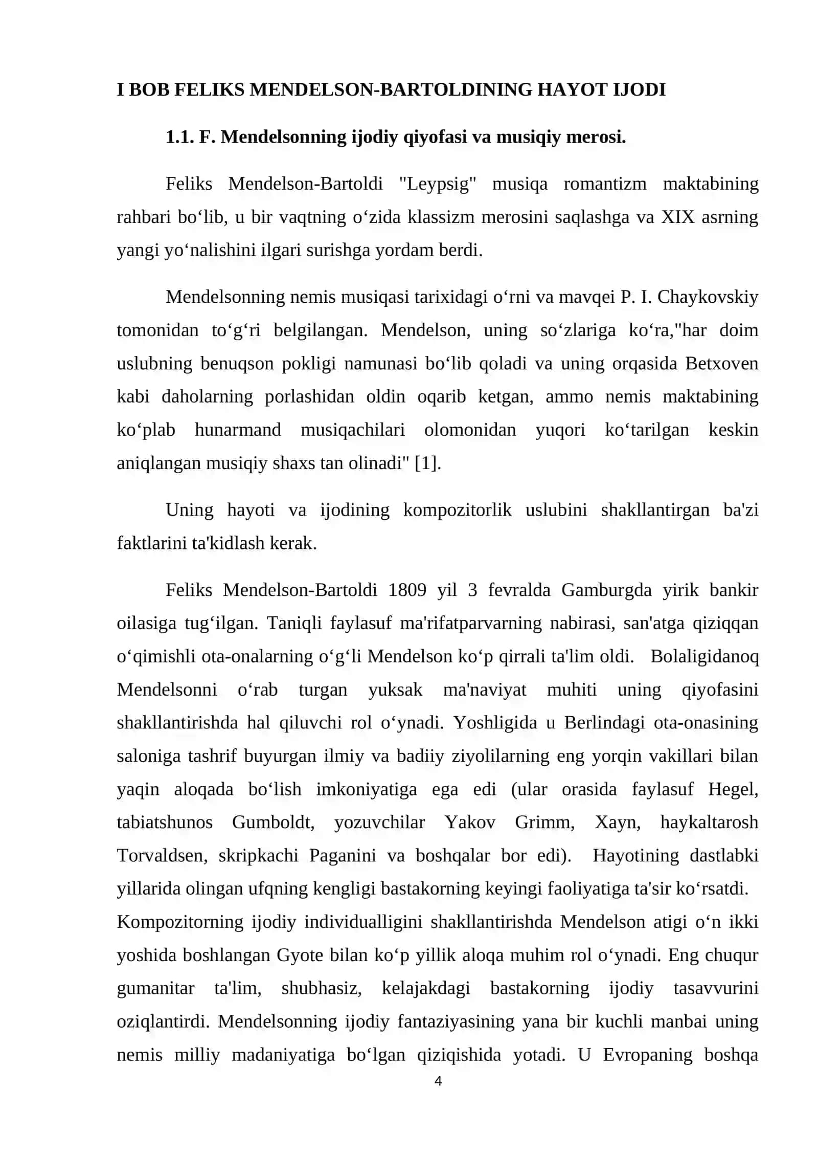 Feliks Mendelson-Bartoldining Hayot Ijodi 4
