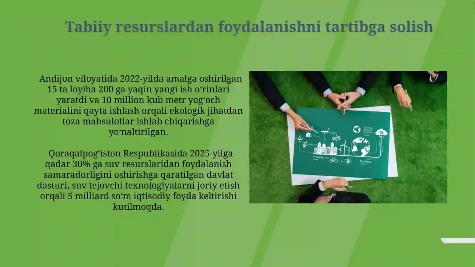 Davlatning ekalogiya sohasidagi siyosati va uni amalga oshirishning iqtisodiy mexanizmi 4