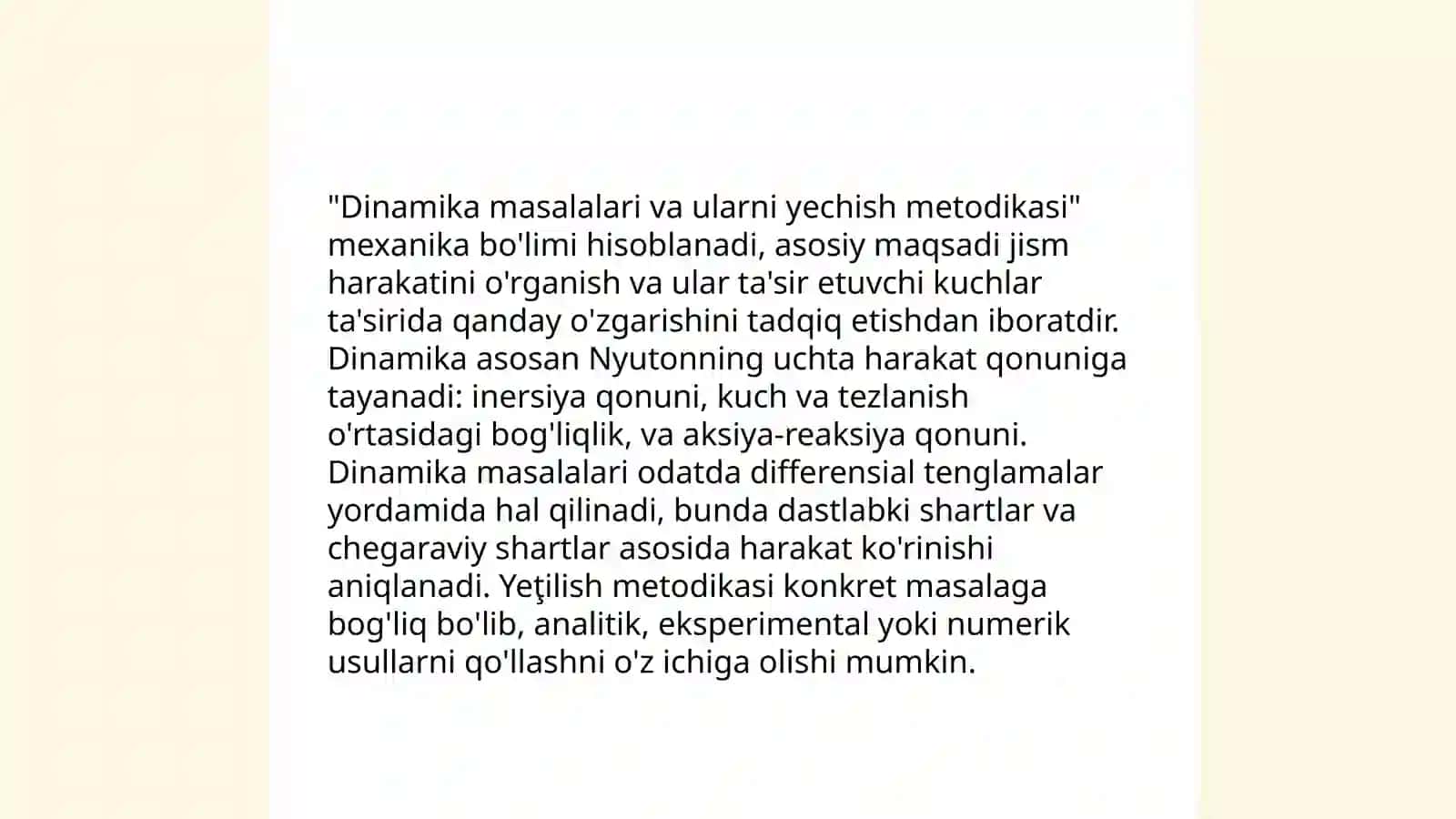 Fizikadan masalalar turlari va ularni yechish metodikasi 4