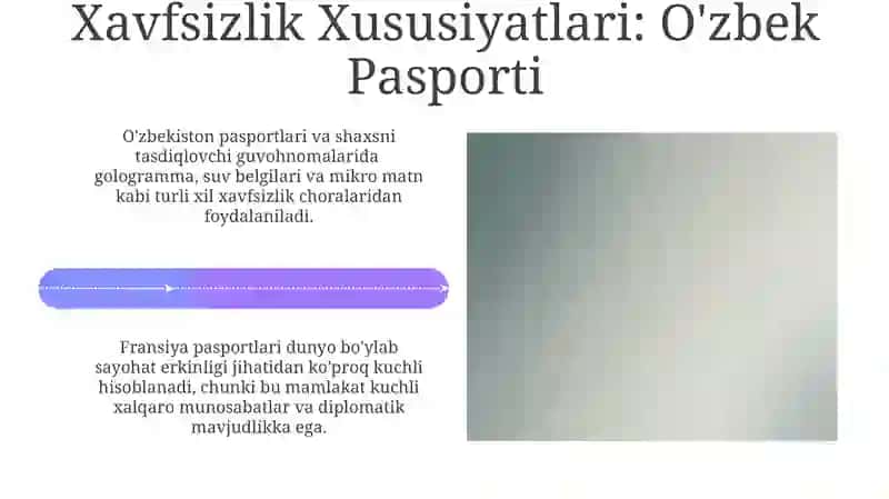 O'zbek va Frantsuz sayohat hujjatlari taqqoslash 4