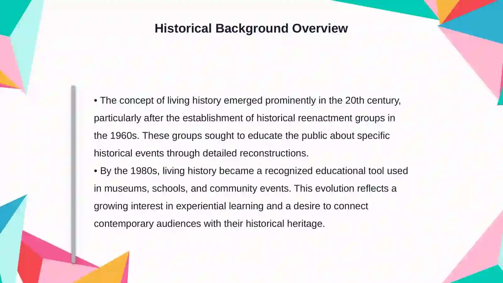 Living history 4