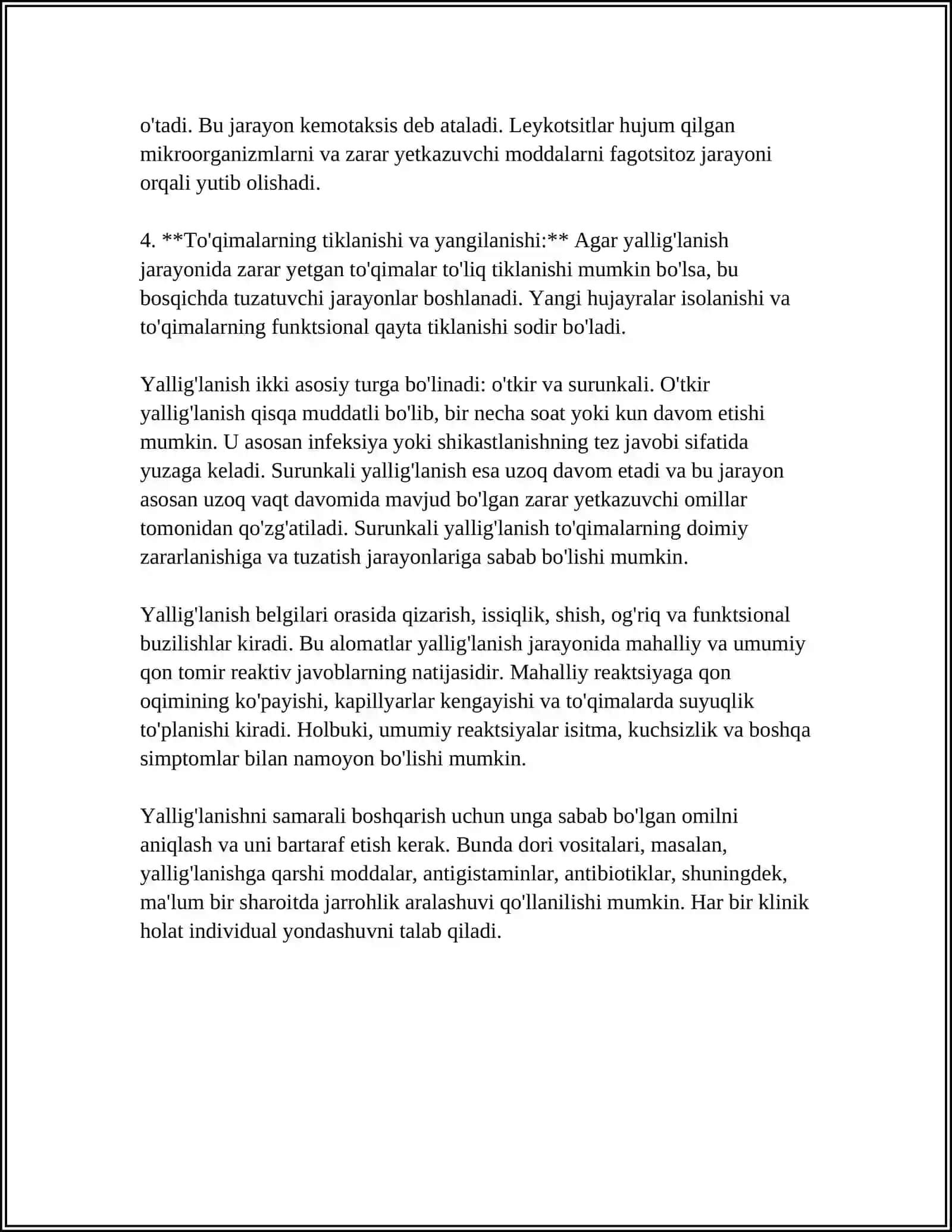 YALLIG'LANISH HAQIDA TUSHUNCHA SABABLARI VA BOSQICHLAR 4