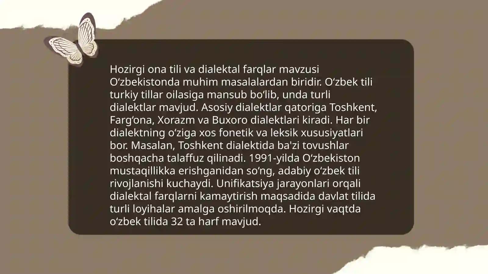Hozirgi ona tili leksikasining ijtimoiy-dialektal tarkibi 4