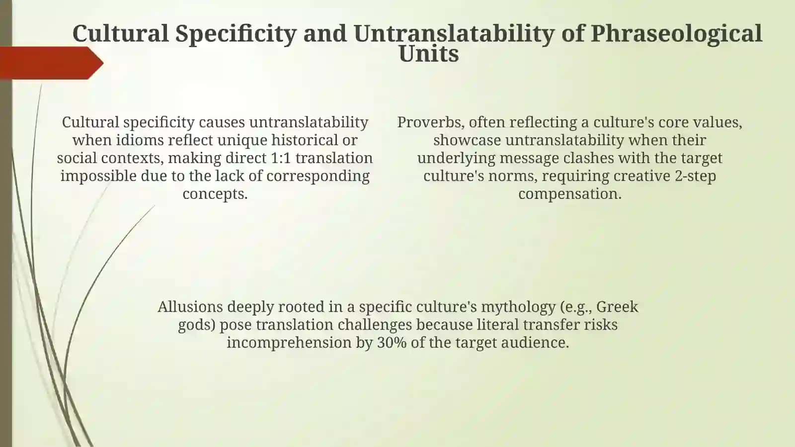 Phraseological problems of translation 4