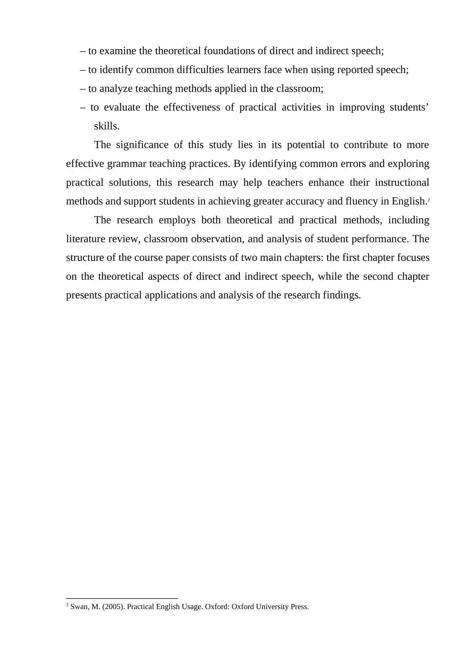 Coursework on Teaching Direct and Indirect Speech 4