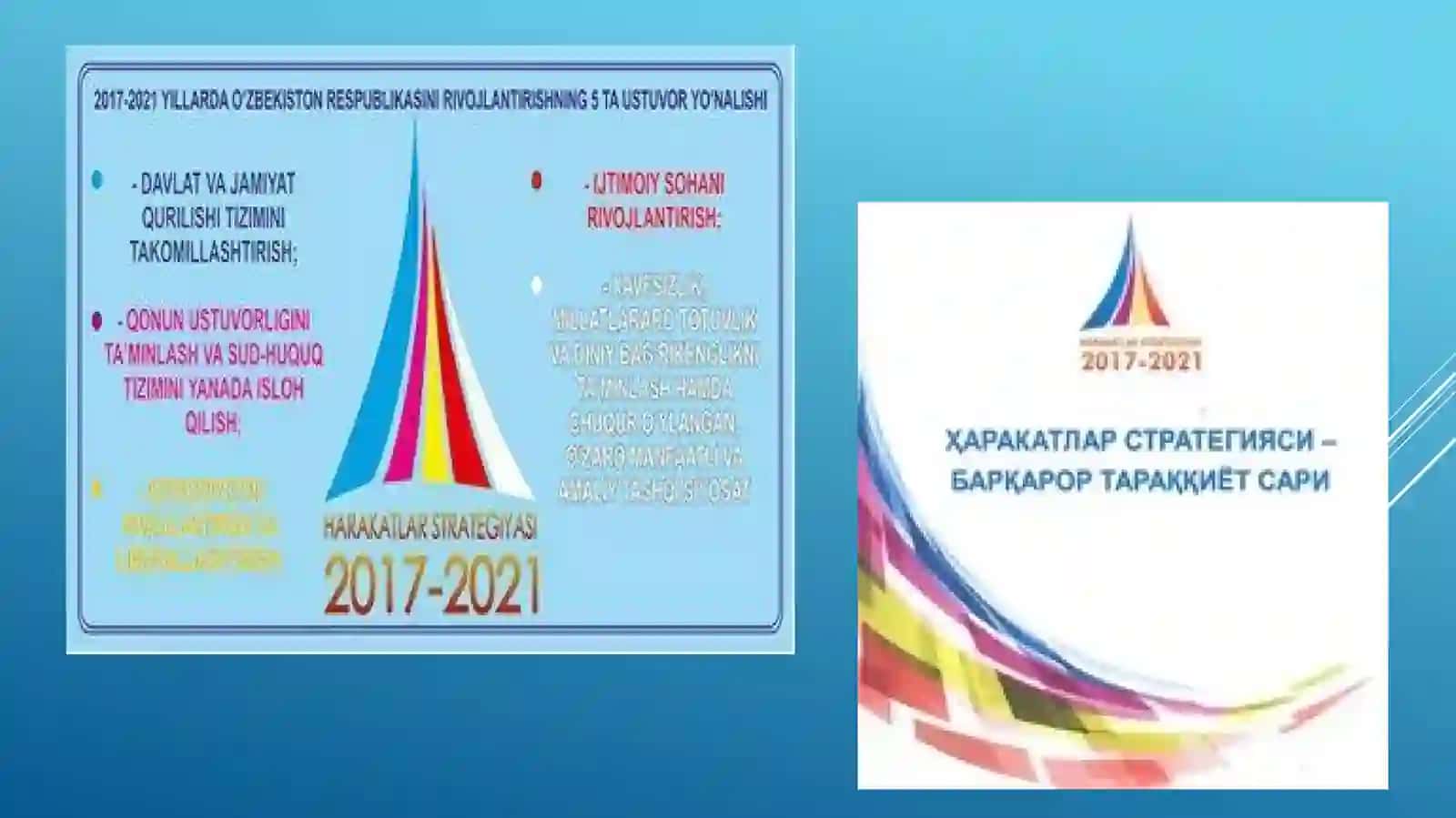 O'zbekiston Respublikasini yanada rivojlantirish bo'yicha Harakatlar strategiyasi 4