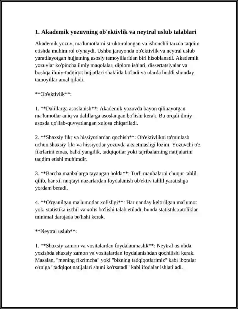 AKADEMIK YOZUVGA XOS XUSUSIYATLAR 4
