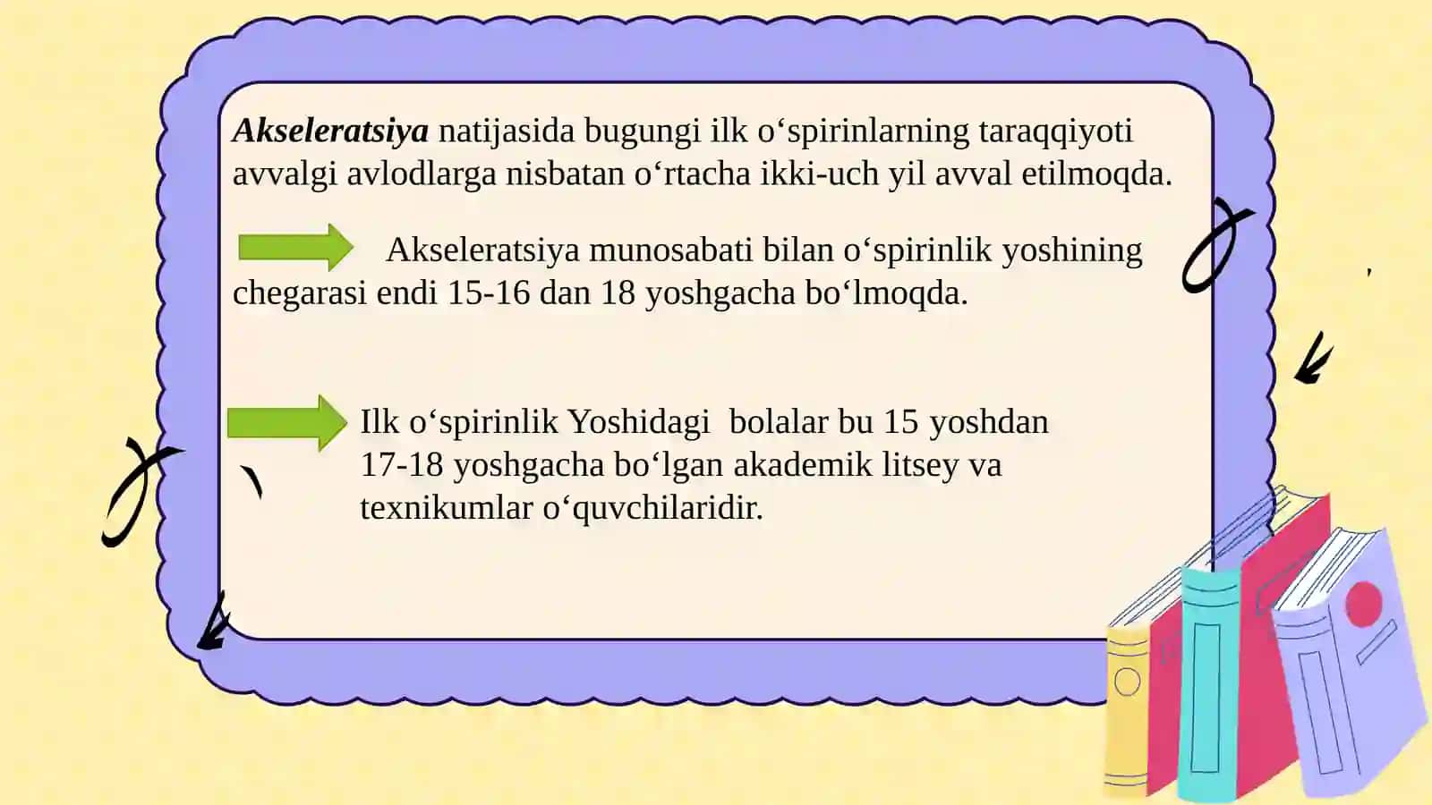 Ilk o‘sprinlik va yoshlik davrida psixik rivojlanish xususiyatlari 4
