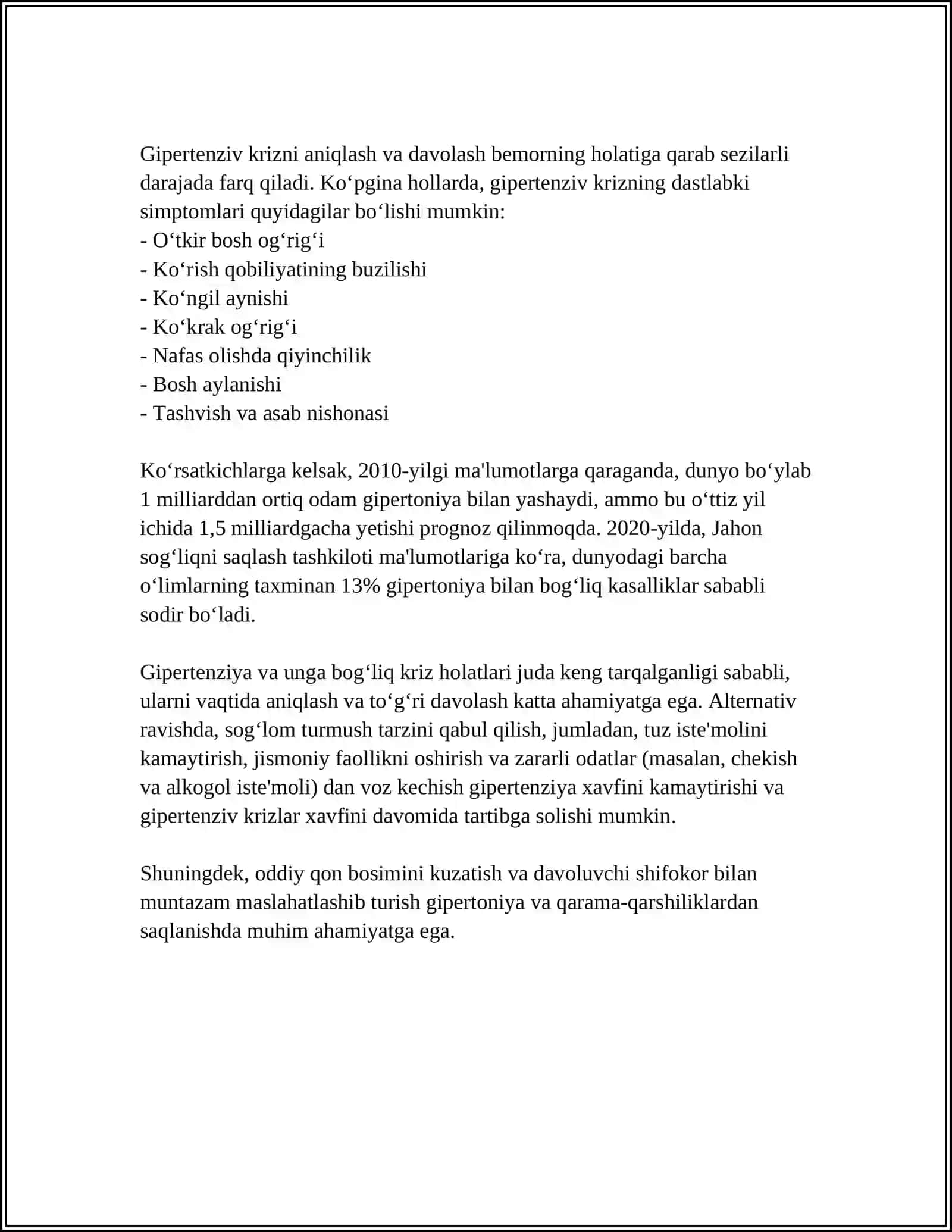 GIPERTONIK KRIZDA ISHLATILADIGAN DORI VOSITALARI 4