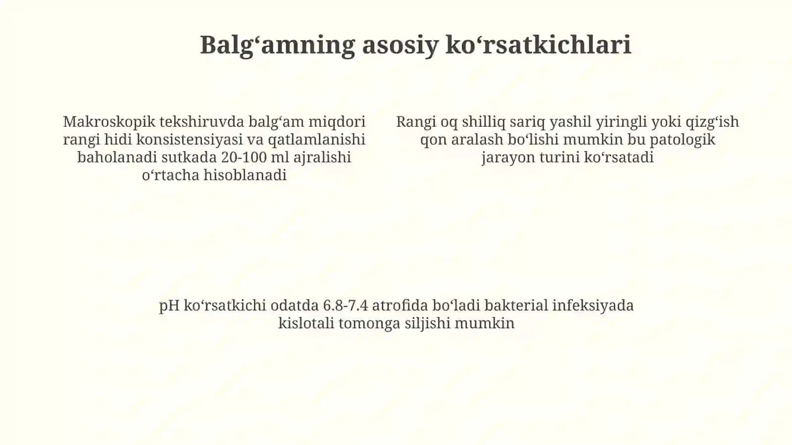 Balgʻamni laborator tahlili 4