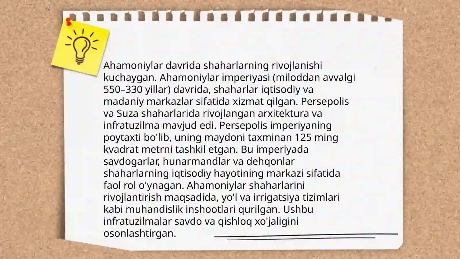Ahamoniylar davrida xójalik tizimi 4
