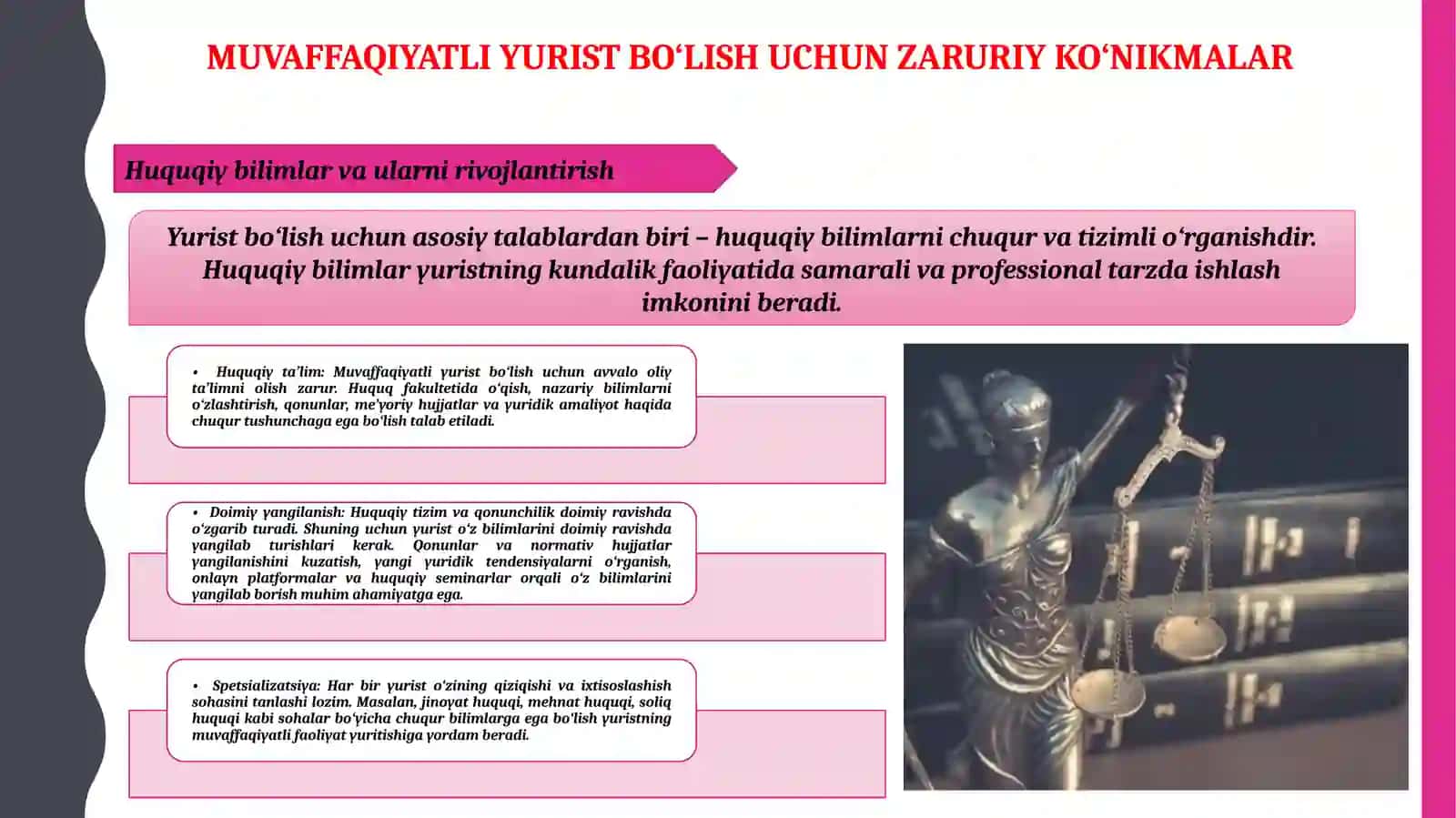 Muvaffaqiyatli yurist karyerasini rejalashtirish usullari 4