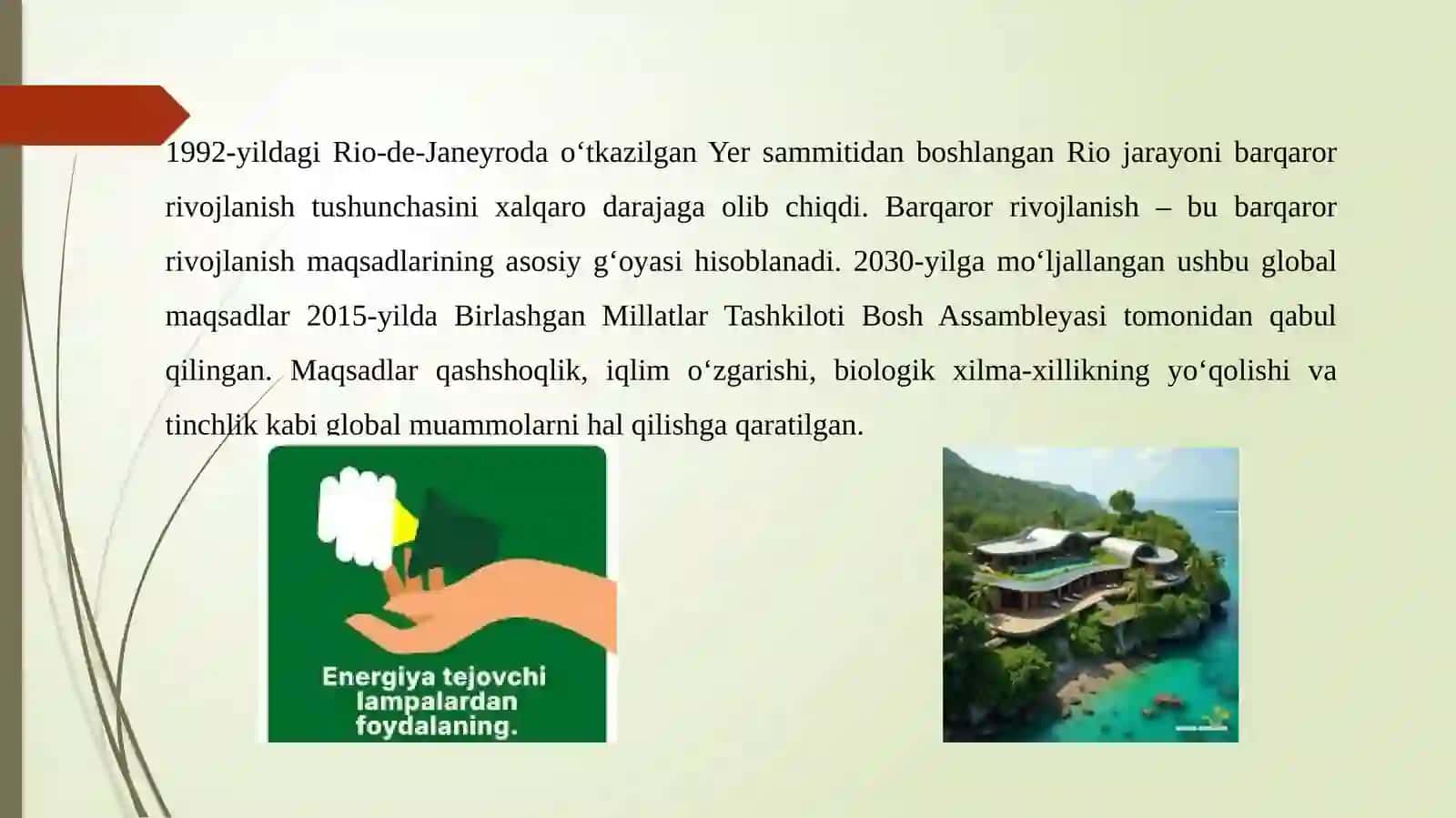 Yakuniy loyiha Barqaror kelajak sari 4